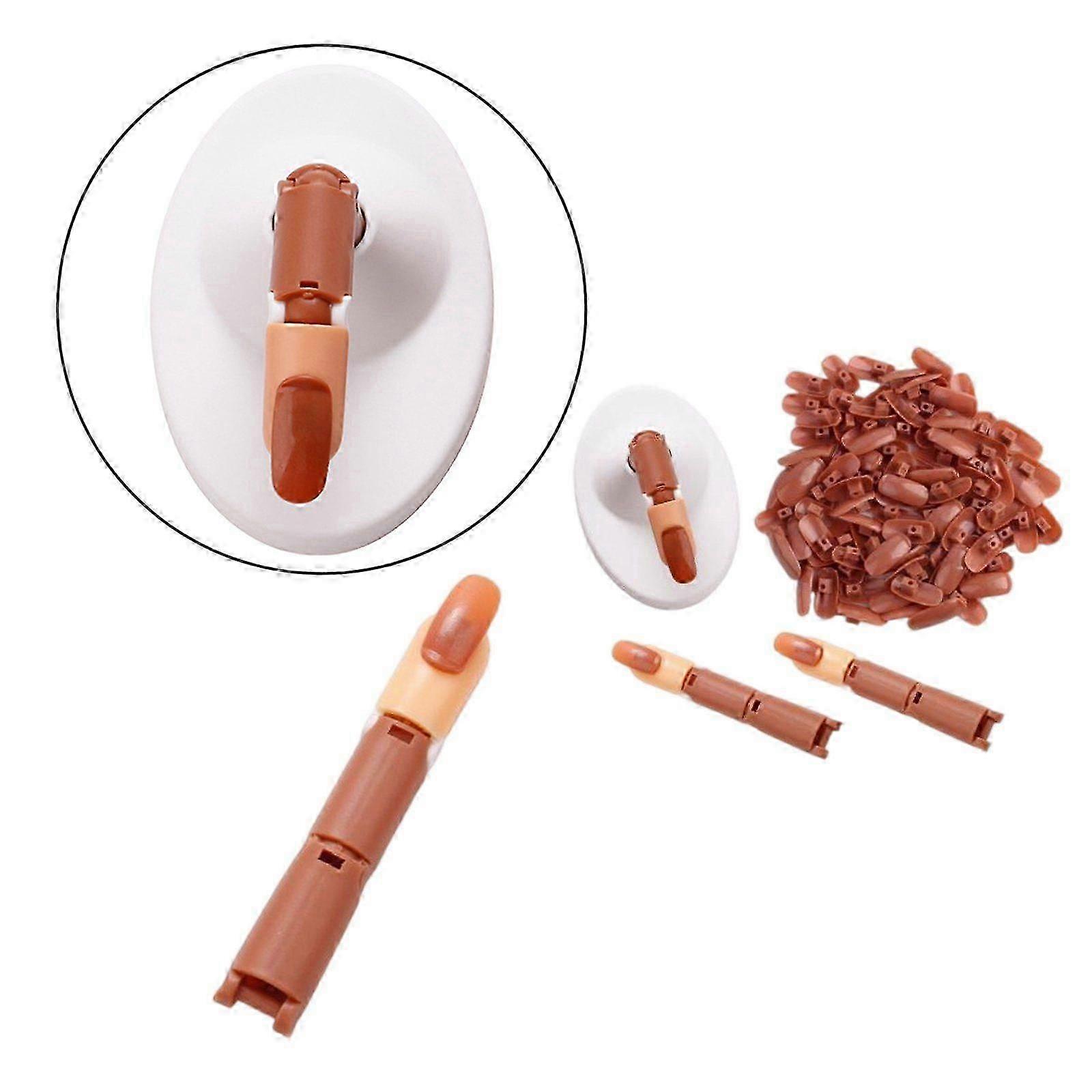 Adjustable Practice Hand for Nail Training Acrylic Nails Kit