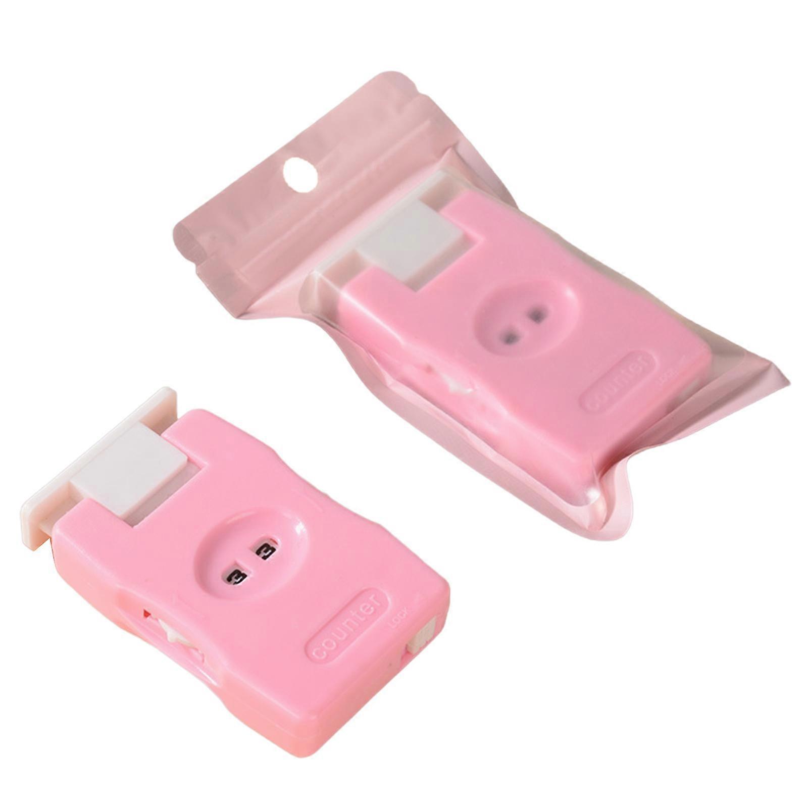 2Pcs Plastic Knitting Counter Crochet Row Counter
