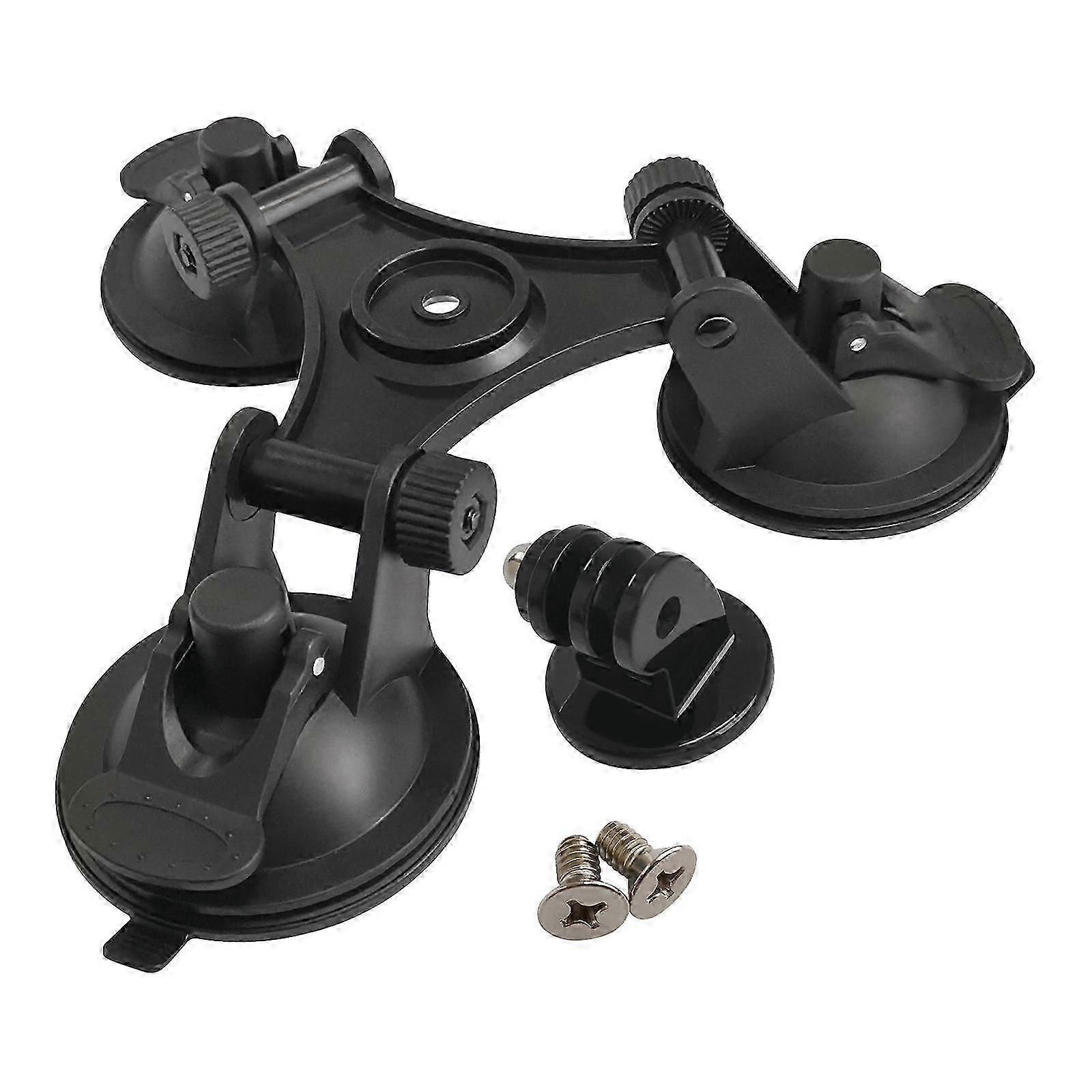Action Camera Mount with Suction Cup and Stand for Vehicles and Boats