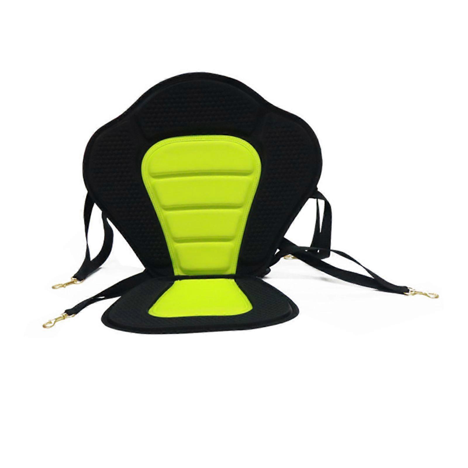 Kayak Seat Paddle Board Seat with Back Support Waterproof Padded Kayak Seat and Backrest with Adjustable Straps for Kayaking and Fishing