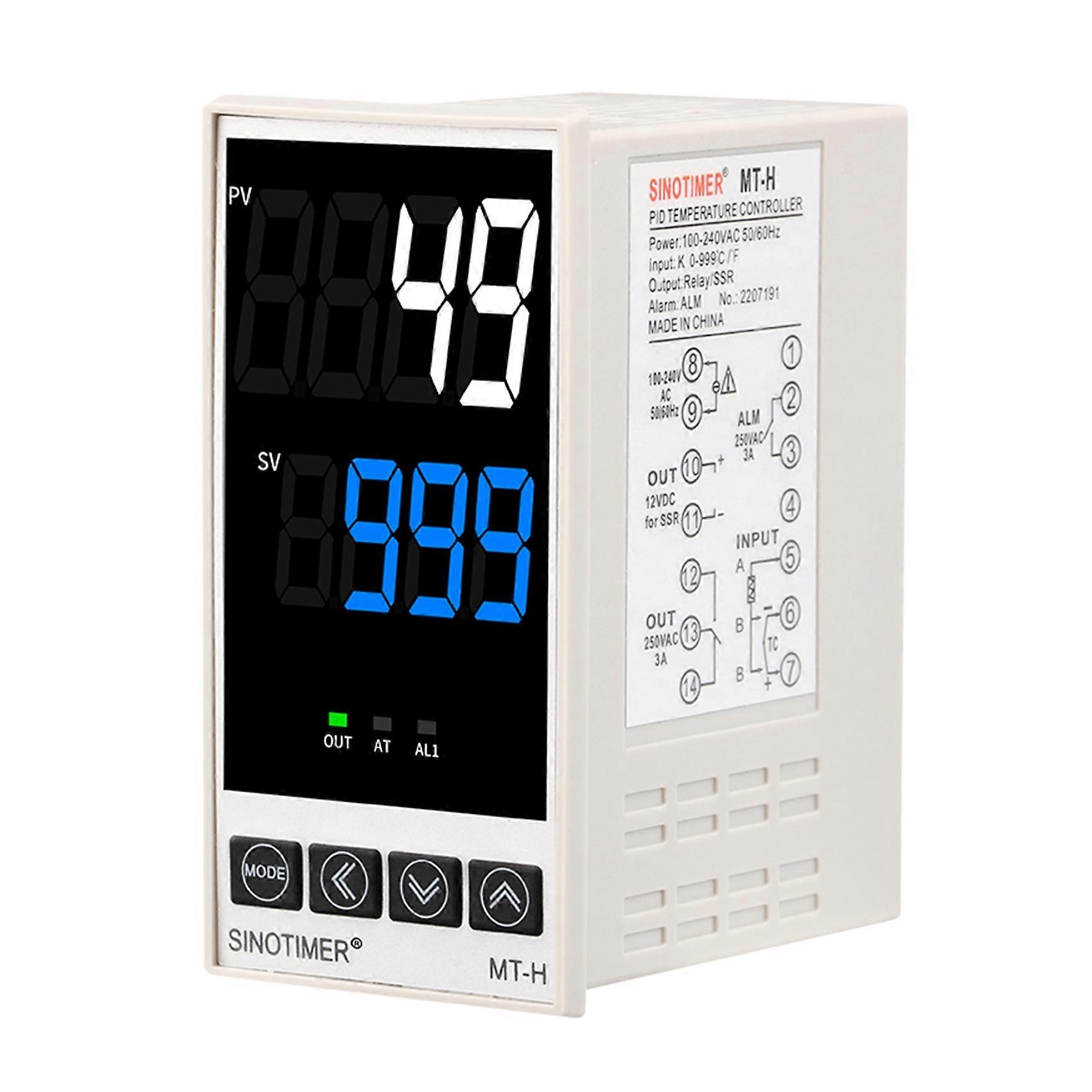 Digital Pid Temperature Controller Thermostat, MT-H