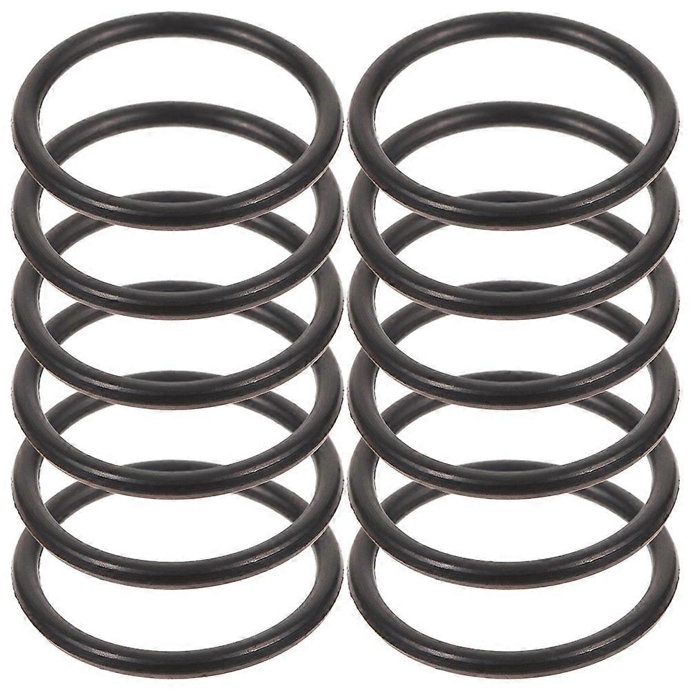 30pcs Trumpet Rubber Rings Noise Reduction Tuning Slide Accessories Lightweight Durable for Practice Performance Recording Instrument Filling Kit