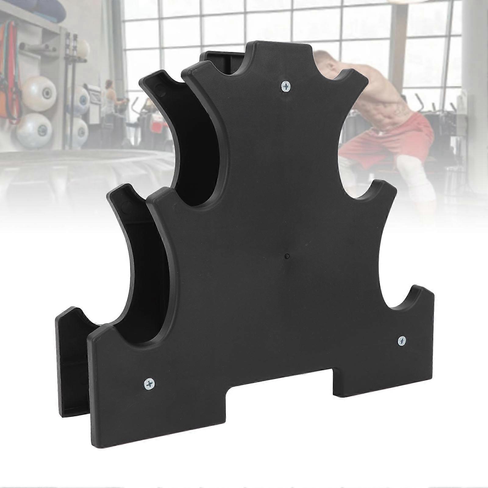 Dumbbell Weight Rack Compact 3 Tier Dumbbell Rack Stand for Home Gym Easy Assembly 