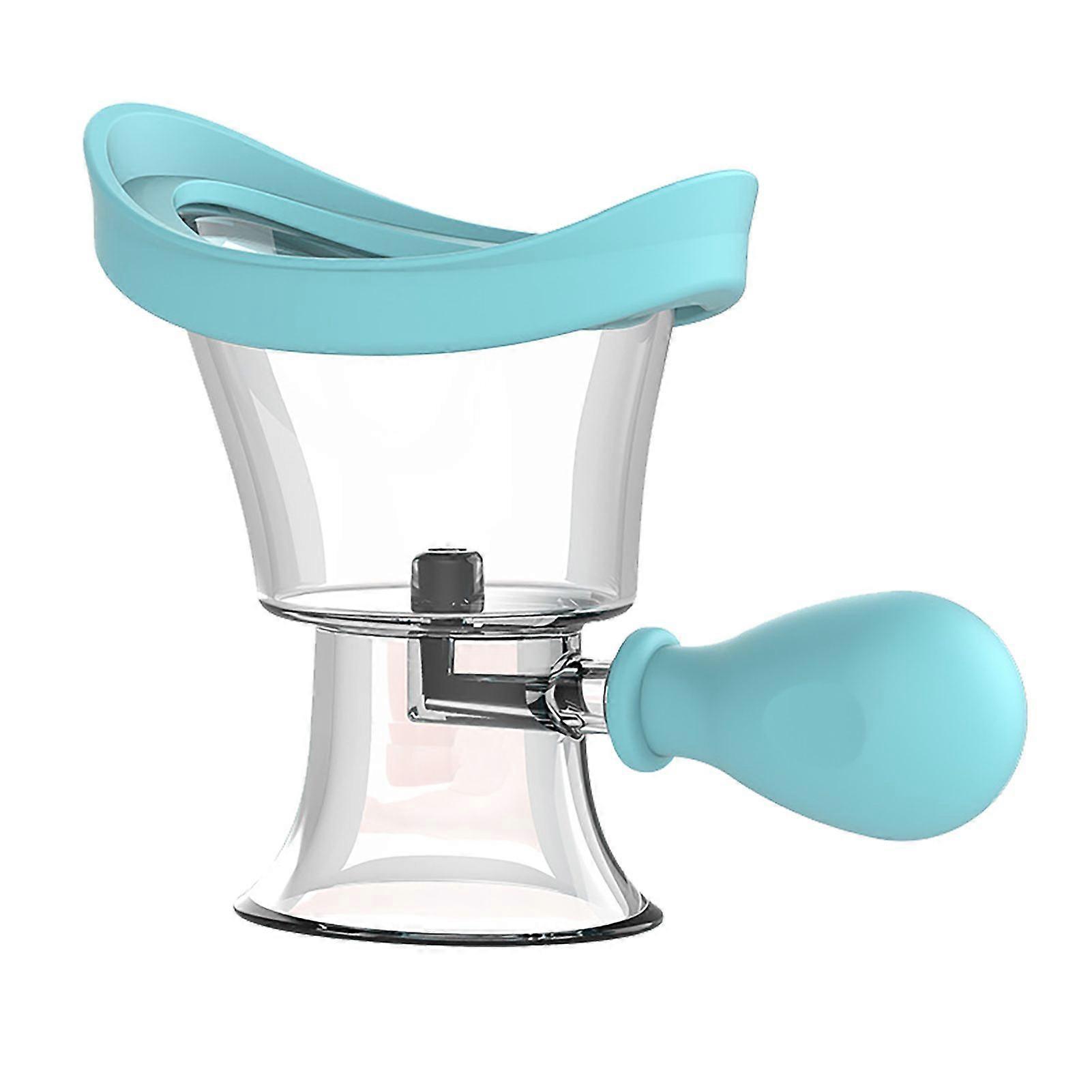 High quality  Squeeze-type silicone eyewash cup (without sample process) blue