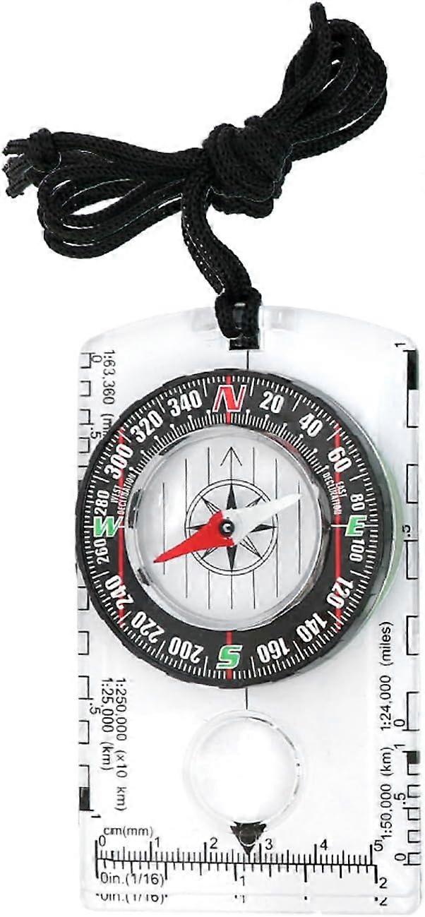 Caping En Plein Air Directional Ski Race Randonnée Boussole Spéciale Baseplate Règle Ap Scale