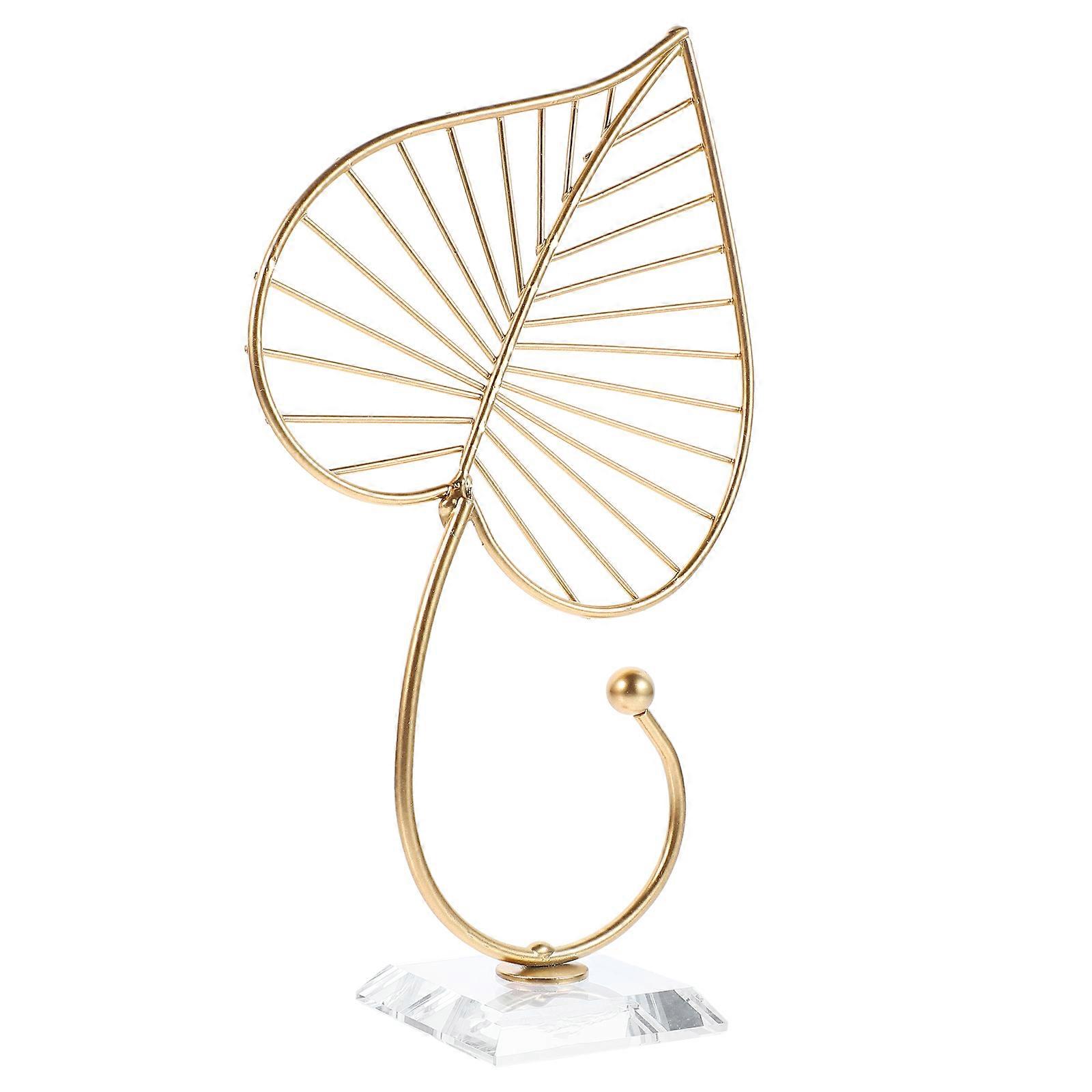Tabletop Decorations Leaf-shaped Desktop Decor Elegant and Rustic Home Decor 22X12.5X6CM 1Set