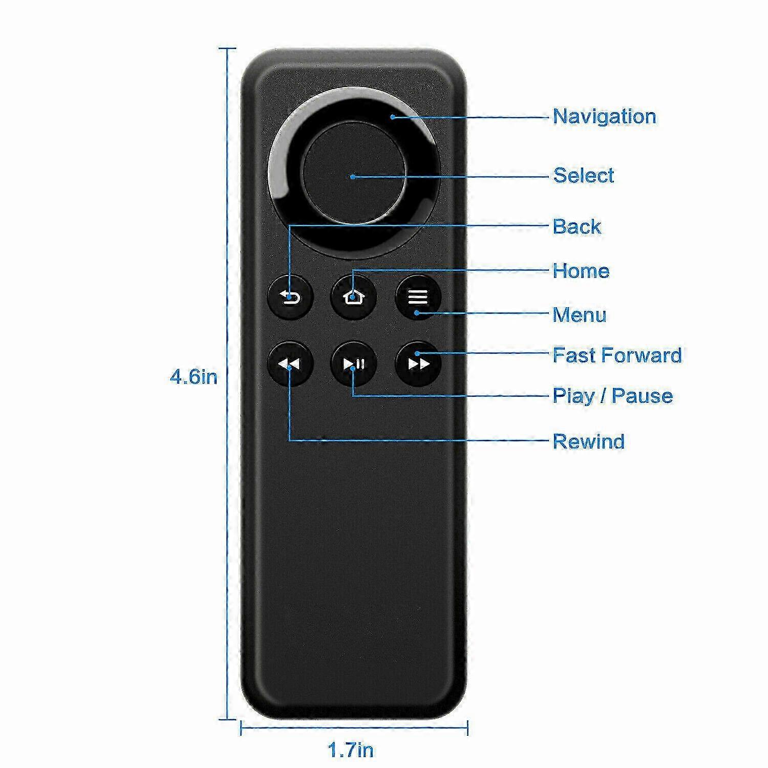 CV98LM For Amazon Firestick Fire TV Box Bluetooth Remote Control SZRH A-V