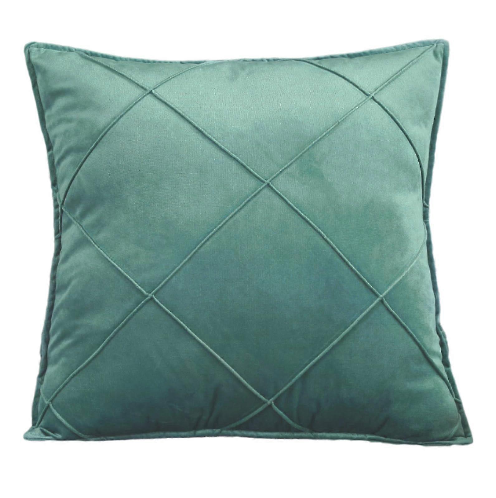 Pillow Covers, 2-Piece Velvet Cushion Covers, Solid Color, Compatible With Car And Sofa, Gray