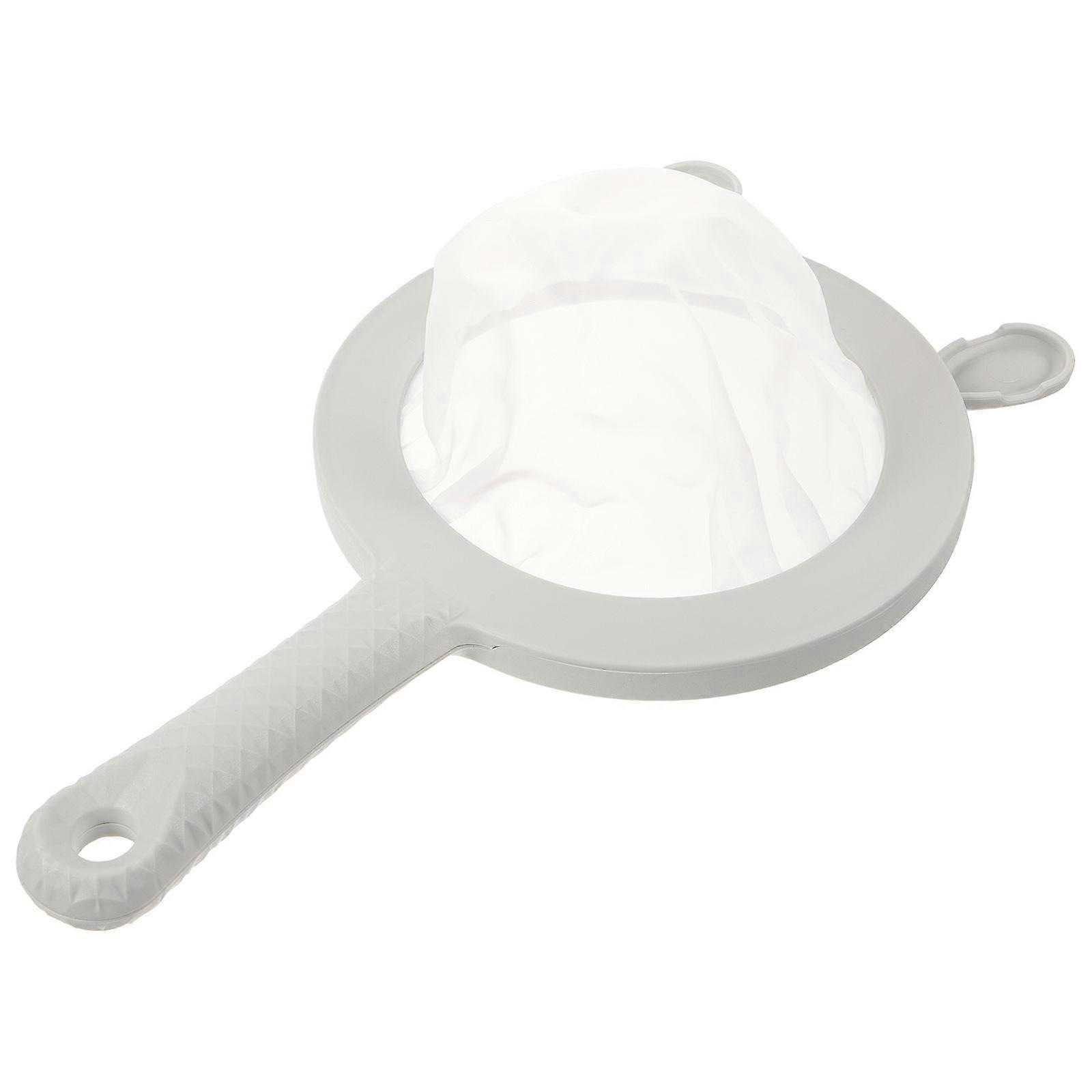 Washable Strainer Bag For Juice Plastic Rectangular Shape For Adults 26x14.5cm 1Pack