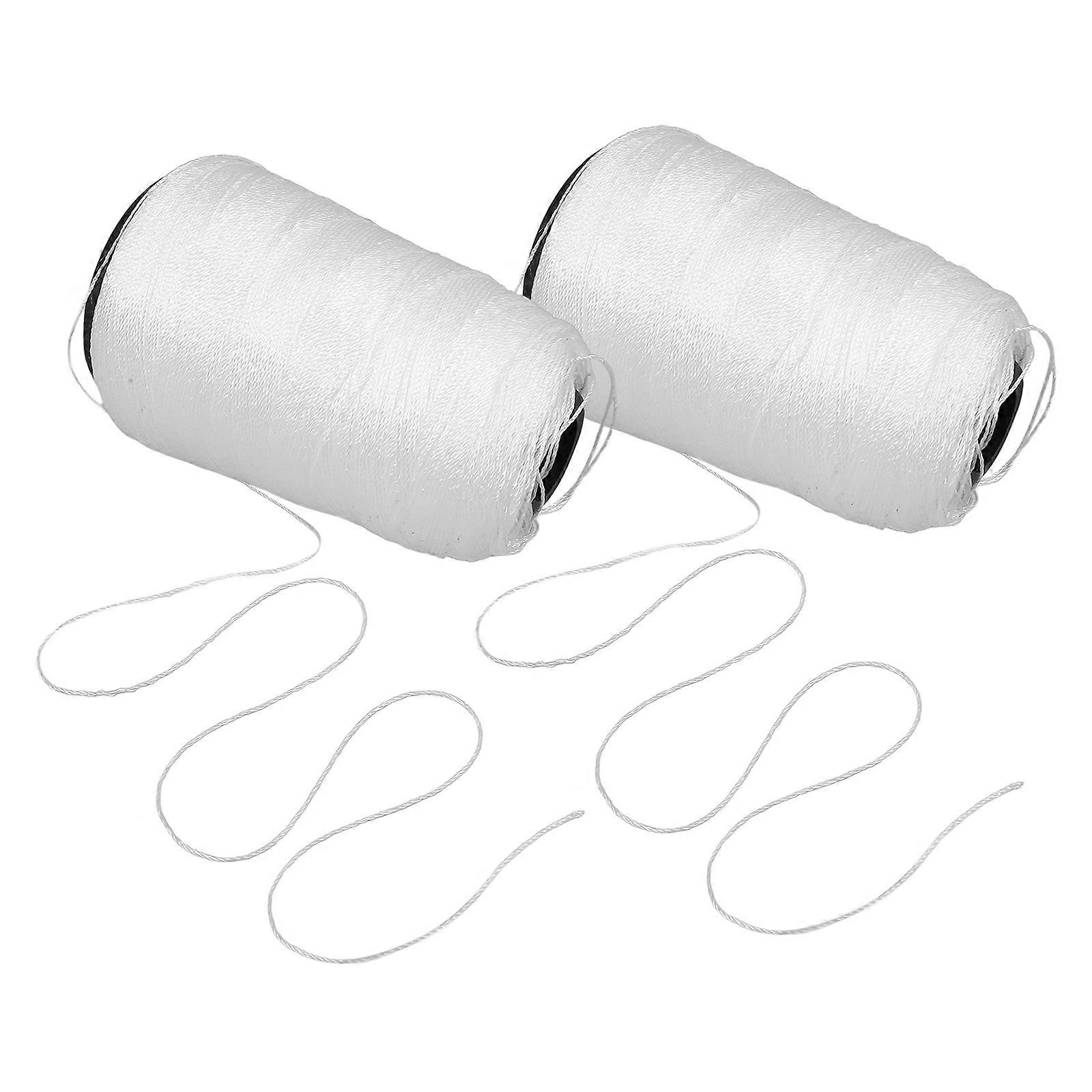 Construction Twine String Twisted Nylon Line For DIY Projects Twisted Nylon 2 Rolls