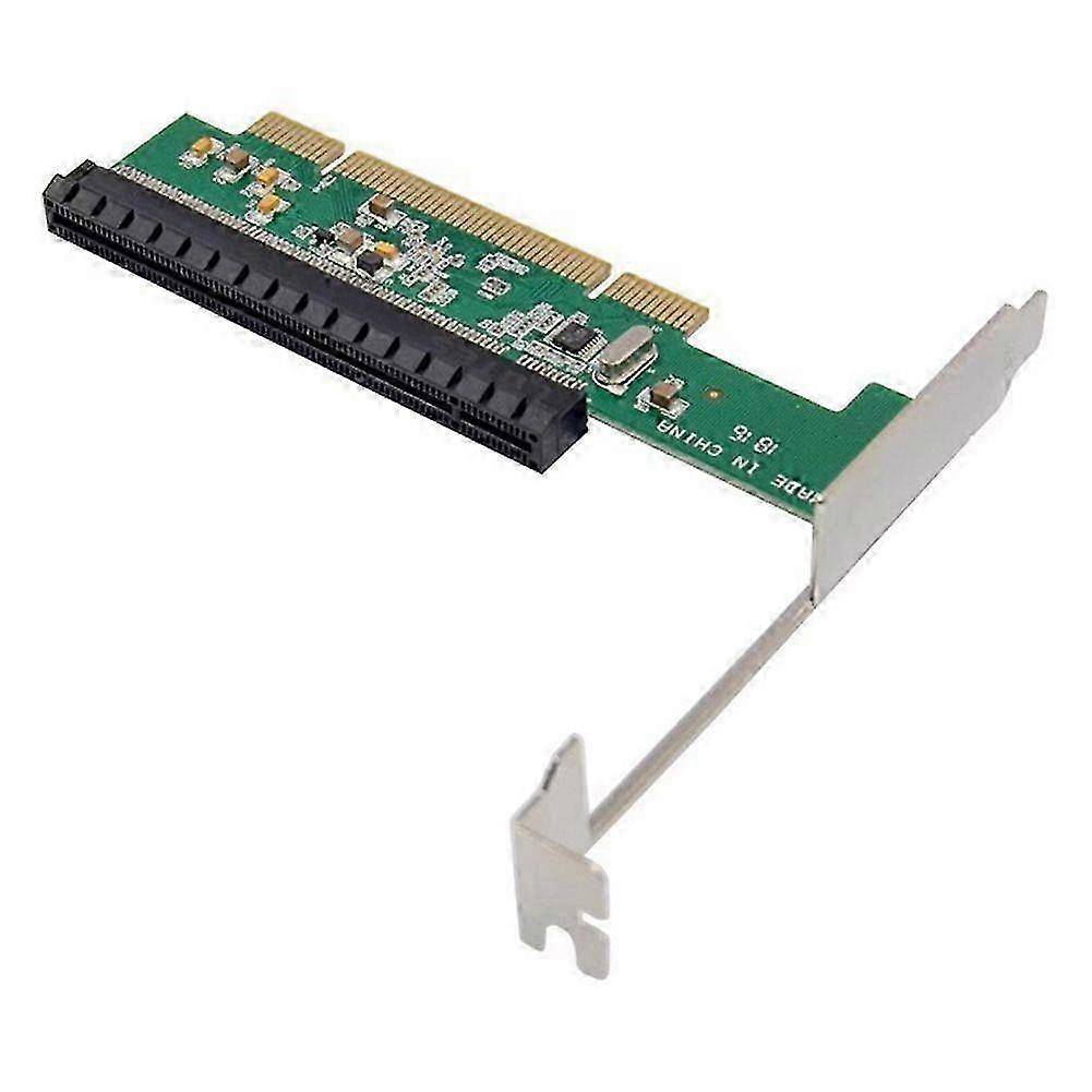 Adapter Card Computer Mainboard PCI to PCI-E16X Slot Adapter Expansion Card PXE8112 Chip Driver-Free AdapterAs shown SZRH A-F