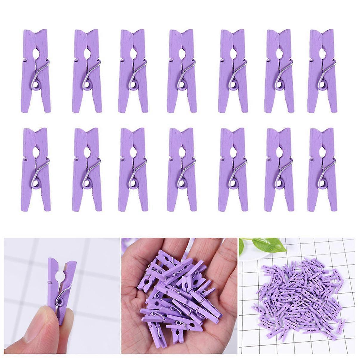Photo Hanger Mini Clips for Pictures and Paper 100Pcs