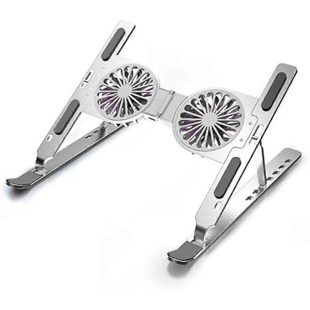 Ergonomic Foldable Laptop Stand with Active Cooling