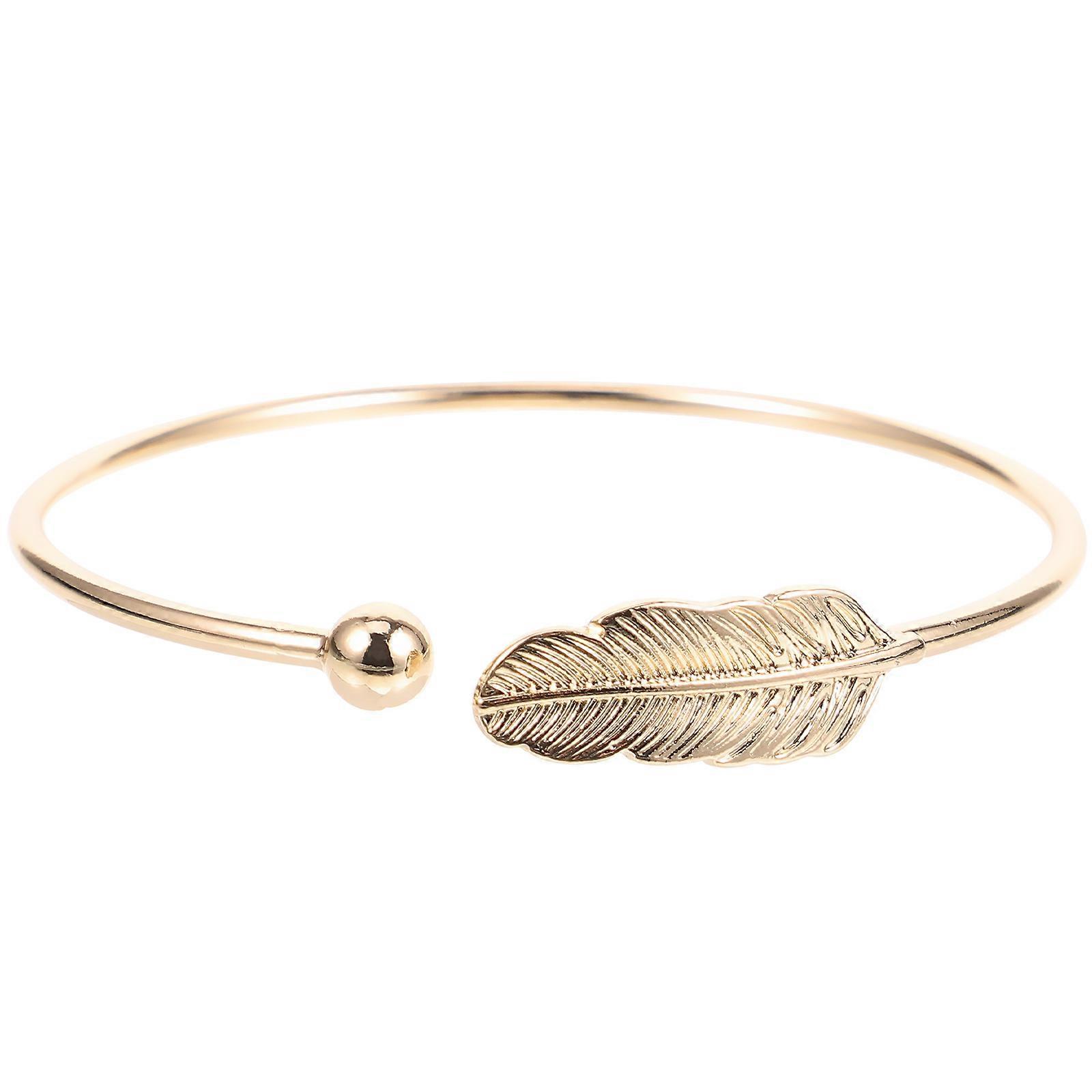 a refined and engaging product description for your **Open Style Bangle Bracelet For Women**:
**Elegant Open Style Bangle Bracelet for Women –