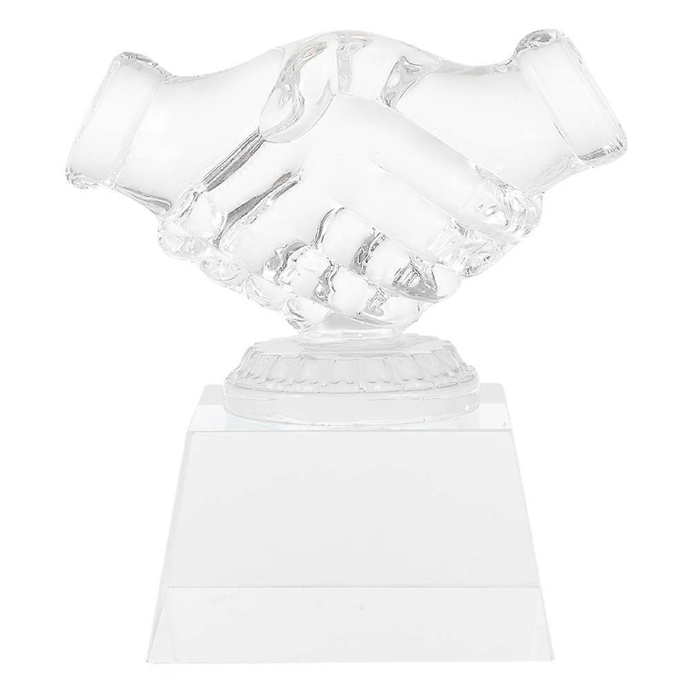 Trophy Crystal Trophy Clear Trophy Award For Desktop Decor Realistic Appearance 1Pack
