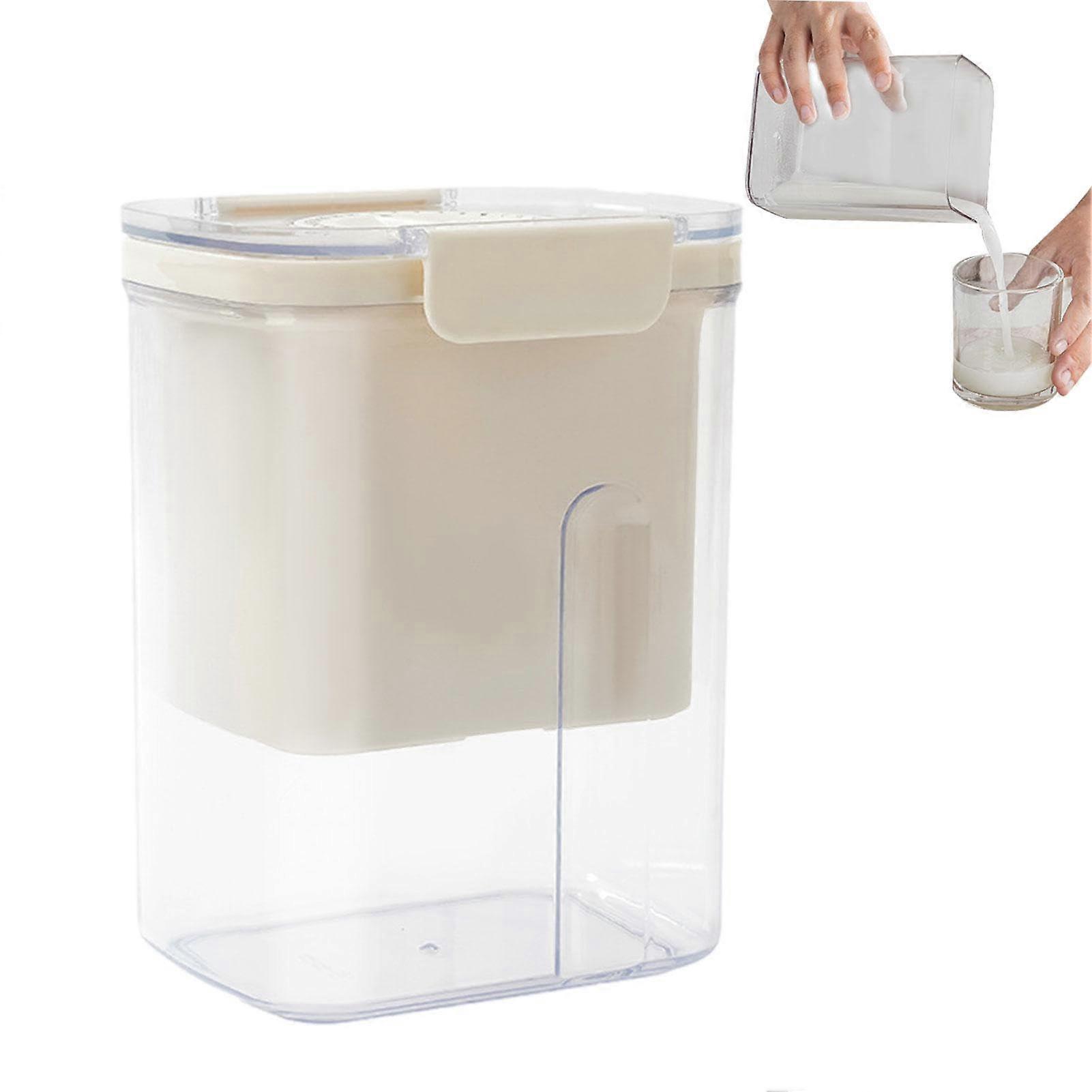 Fine Mesh Yogurt Strainers with Timer - Reusable Transparent Yogurt Filter Box for Homemade Yogurt, Kitchen Separator