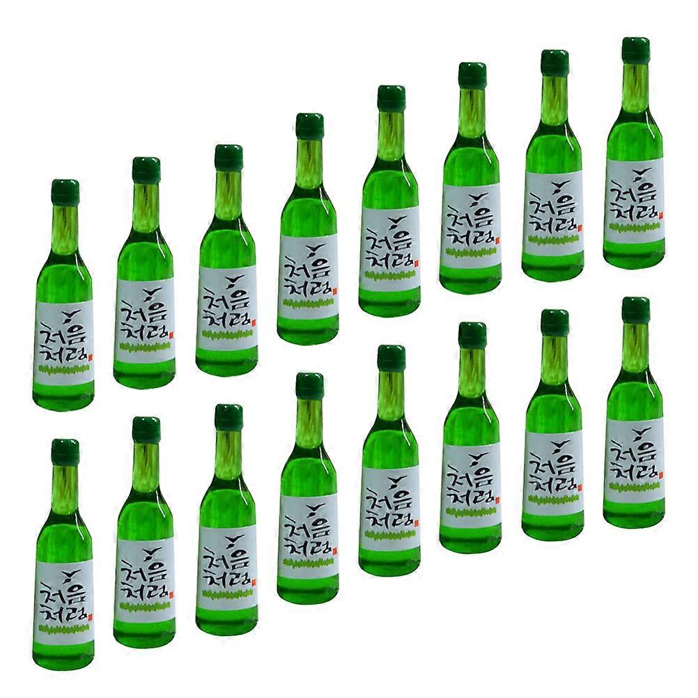 Mini Bottles Decoration Mini Korean Rice Models Realistic Look 20Pcs