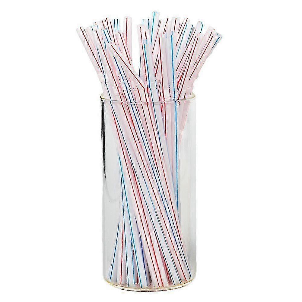 Colorful Disposable Flexible Plastic Drinking Straws