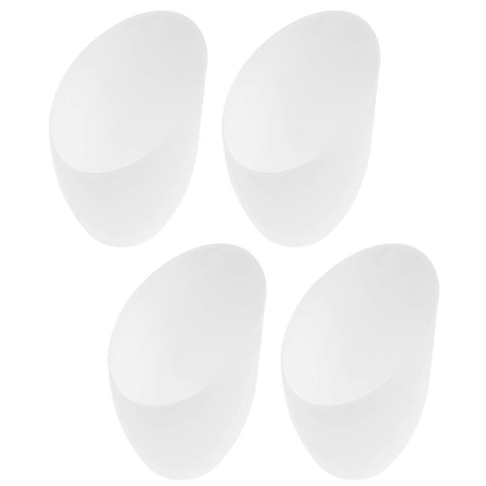 Plastic Lamp Shade 4Pcs White Versatile Usage for Home Use Table Lampshades