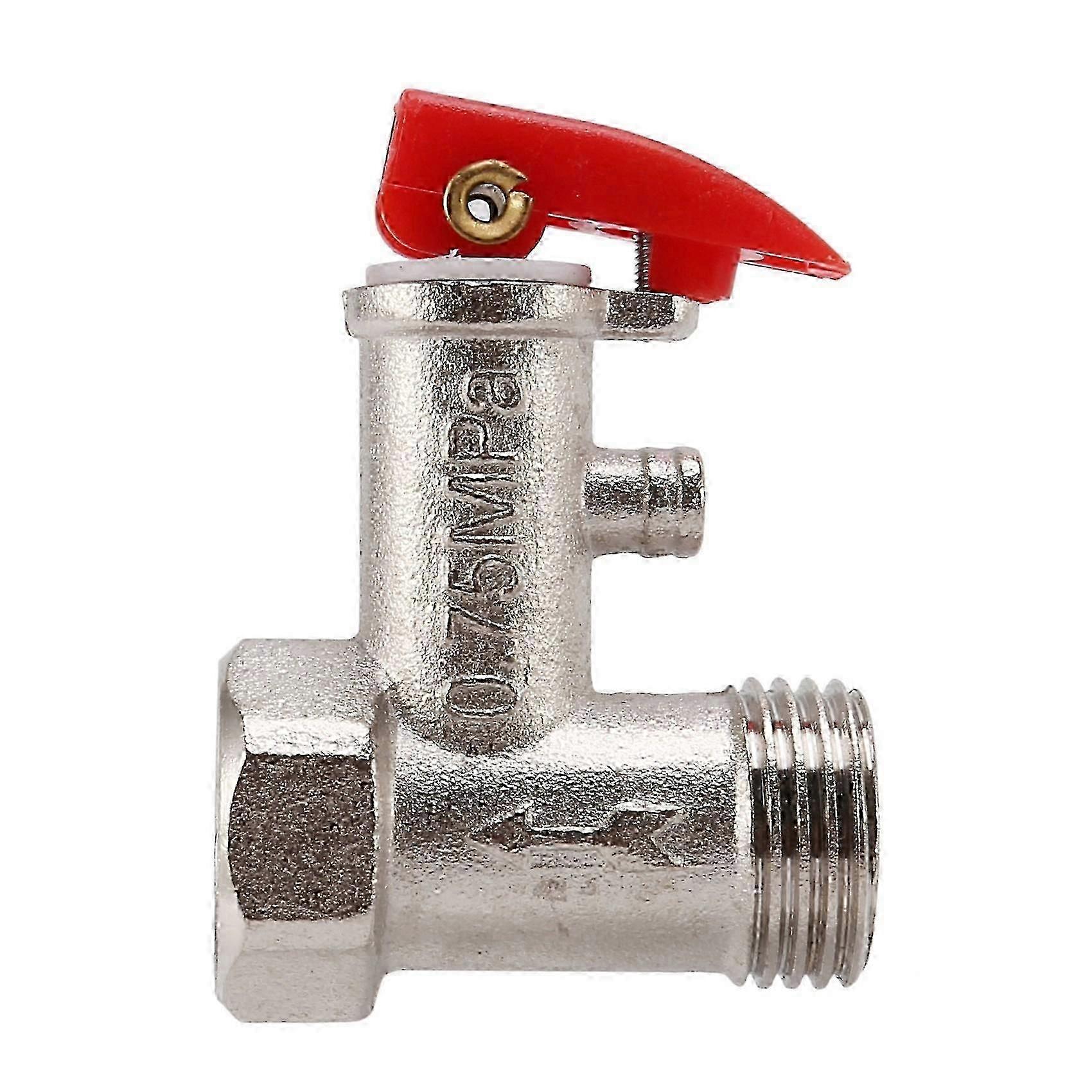 1/2PT Stecker auf 1/2PT weiblich Θερμοσίφωνας elektrisch Pelletheizkessel Sicherheitsventil
