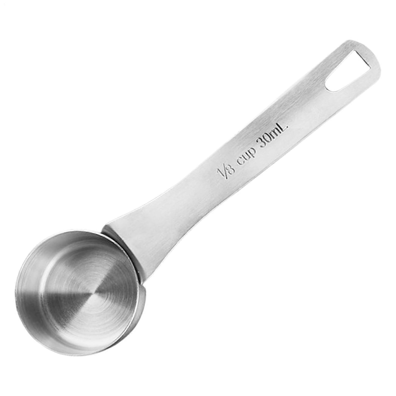 Stainless Steel Measuring Spoons Set, 30 Ml Coffee Scoop, Espresso Spoon, Liquid and Dry Ingredient Measuring Tools