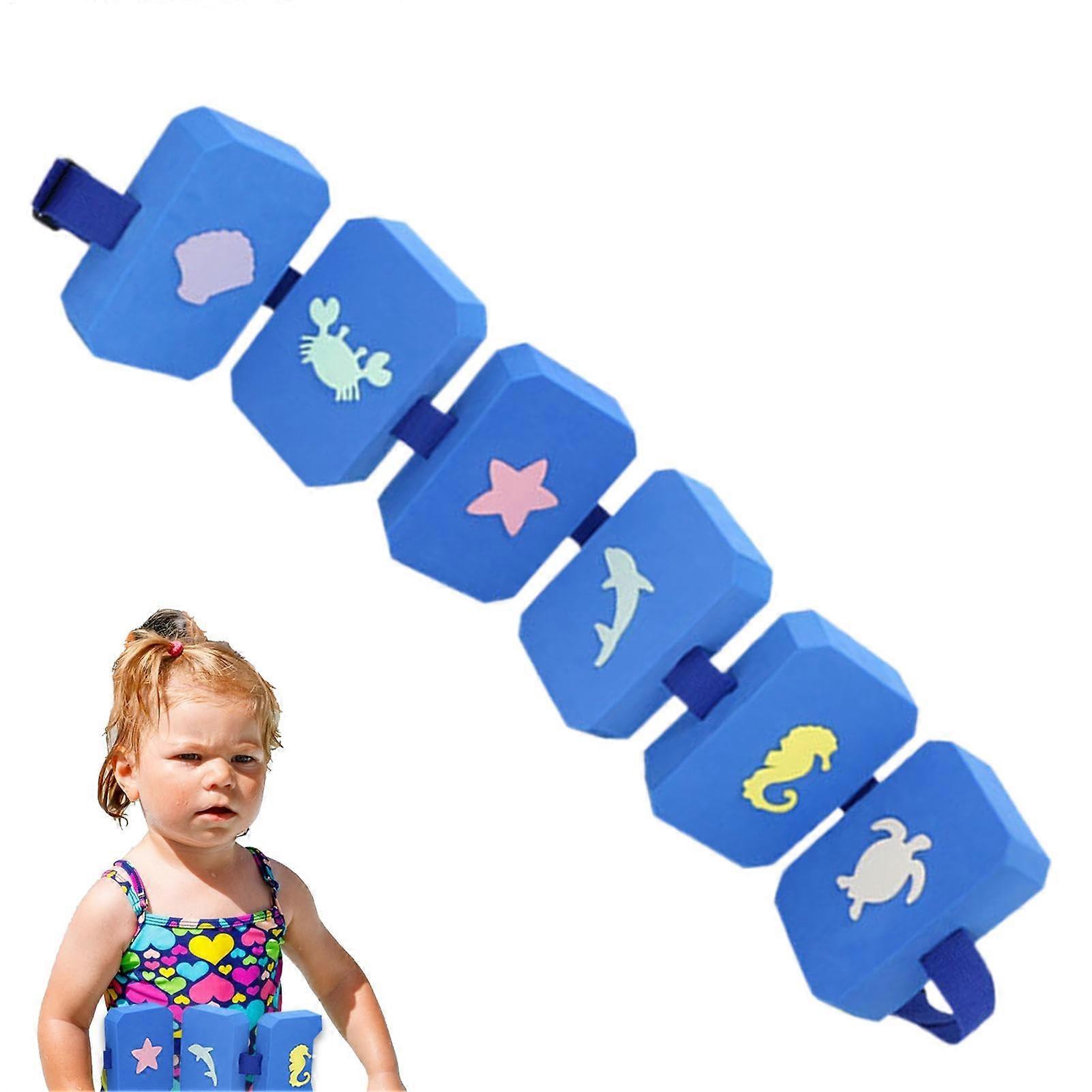 Swimming Belt for Kids, EVA Foam Flotation Belt, Swim Trainer, Floating Board, Safe Adjustable Waist Float