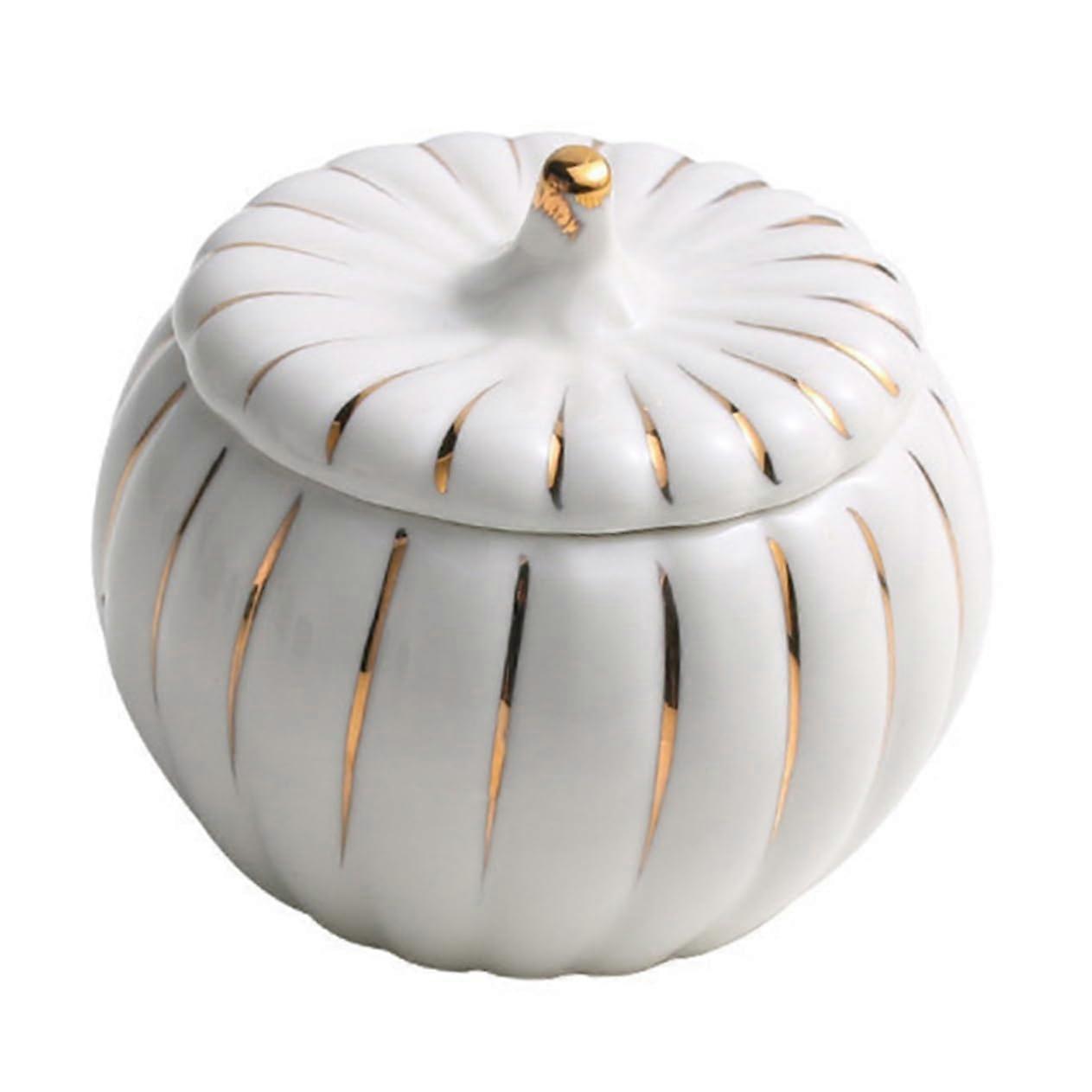 Small Hot Pot Container with Lid, Porcelain Soup Bowl, White 9X9X8CM