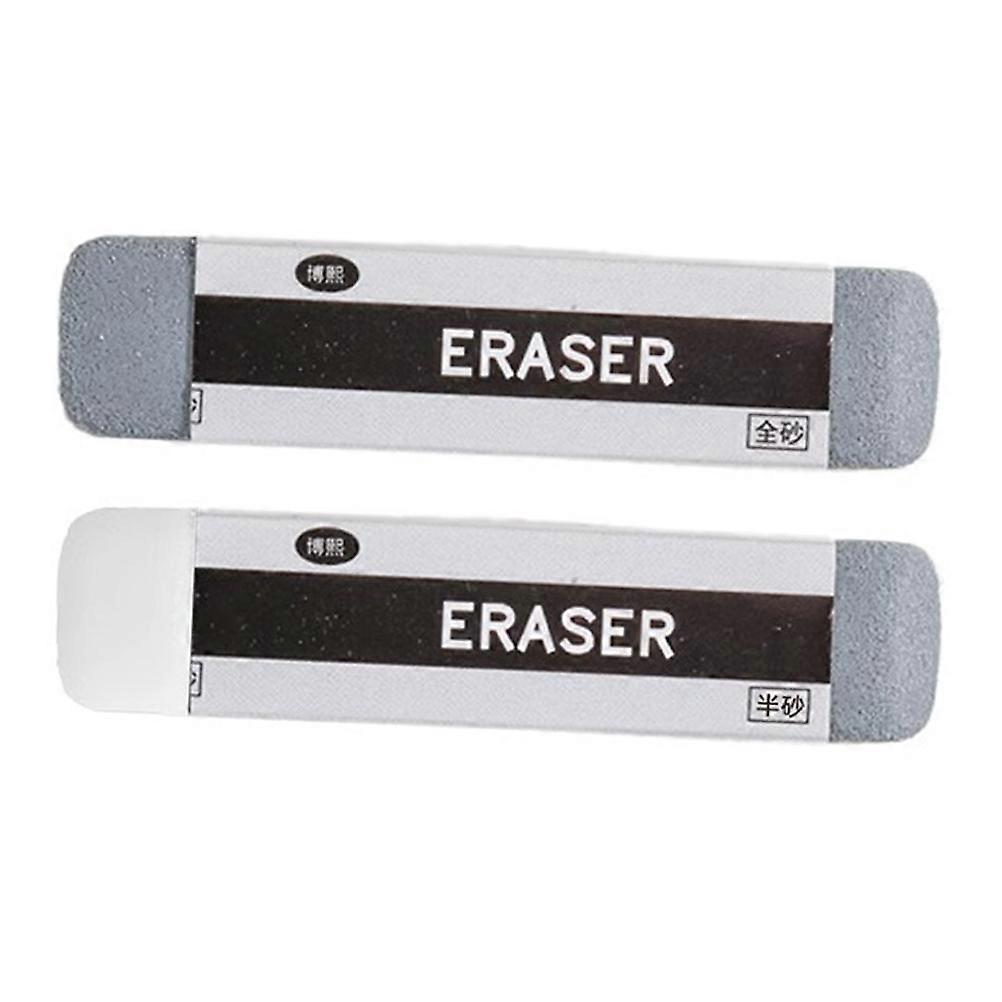 Novelty Eraser Precision Erasing Tool for Students Exams Correction 6.60X1.50X1.50CM Matte Finish 2Pcs