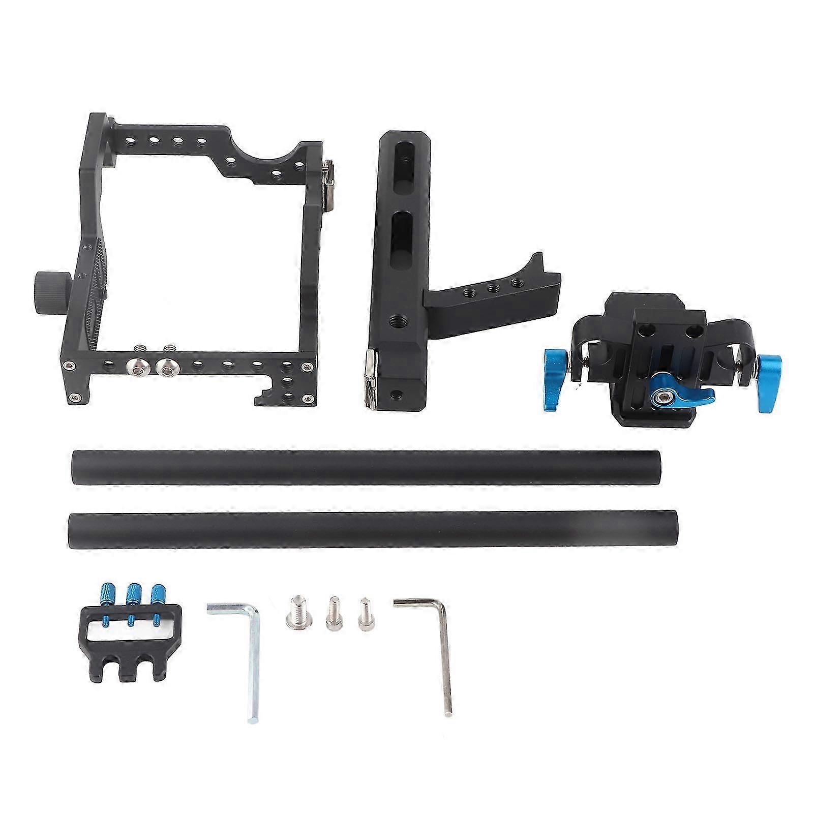 Aluminum Camera Cage Rig with Top Handle for Suitable Brands A7 Series and GH4