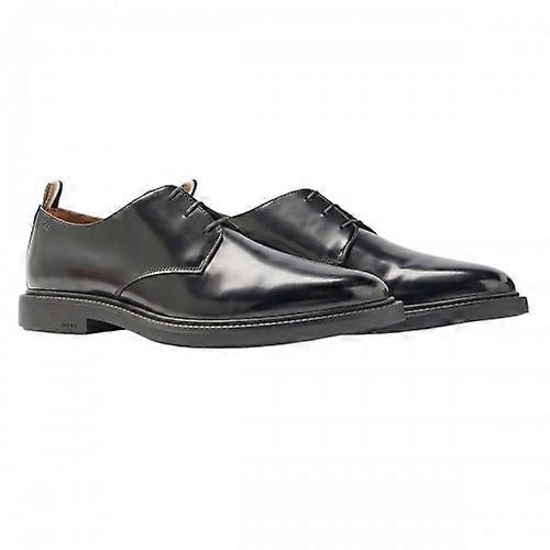 Hugo Boss Mens Larry Leather Derby Shoes