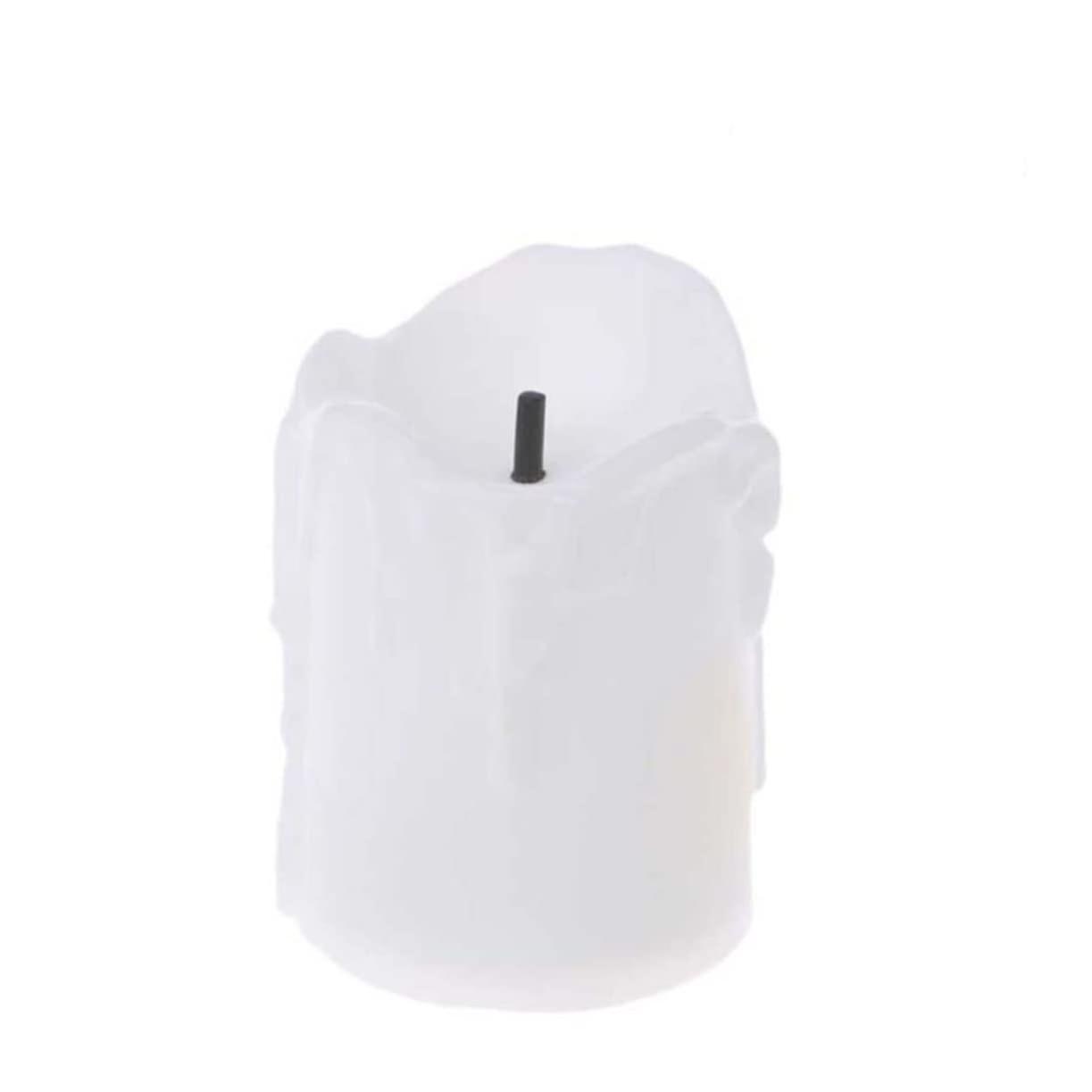 10 Pack Flameless LED Candles Yellow Decorative Battery Operated Wax-Like Candles for Home Décor and Events
