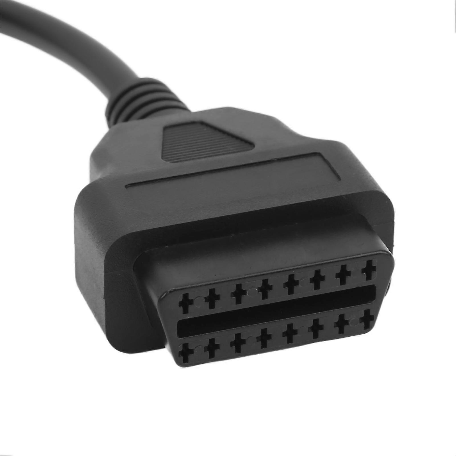 6 Pin Diagnostic Connector Cable OBD Diagnostic Adapter Replacement for Delphi Motorcycle