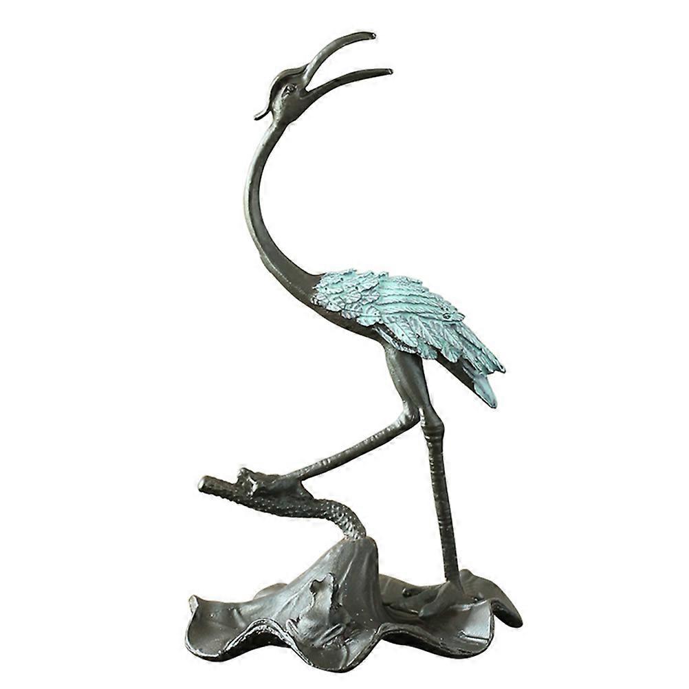 Portability Incenses Burners Crane Shaped Decorative Purpose Household Item 4.3×2.4×2.2in 1Pack