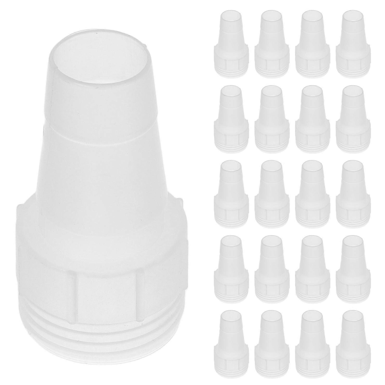 40pcs Plastic Hose Barb Union Fitting for Water Balloons Fast Filling Reducing Adapter Connector for Efficient Balloon Launching