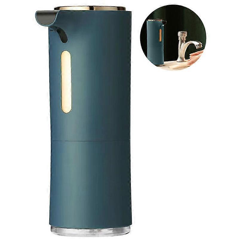 Automatic Soap Dispenser Touchless Battery Operated Foam Liquid Soap Dispenser for Bathroom Kitchen, blue