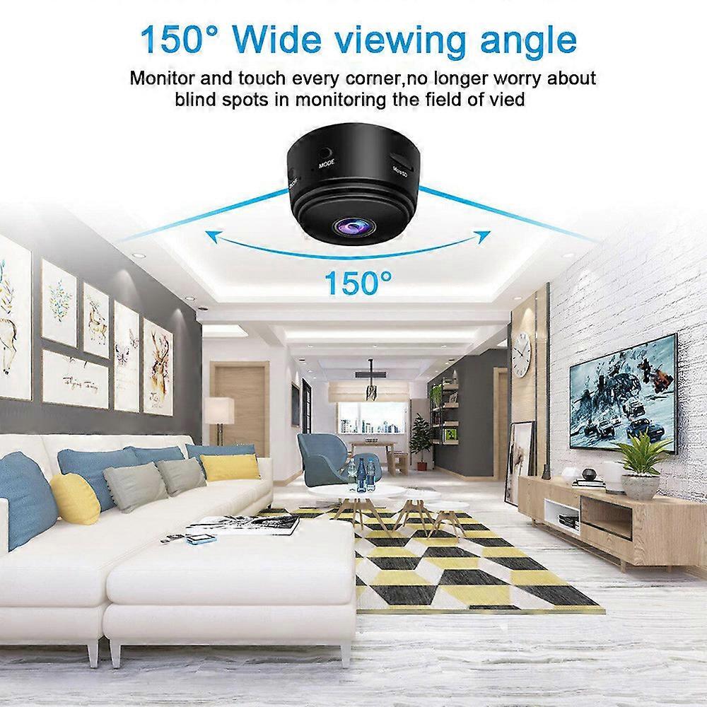 Mini Camera Surveillance Camera Video Call Motion Detection for Home Car Indoor Outdoor Security