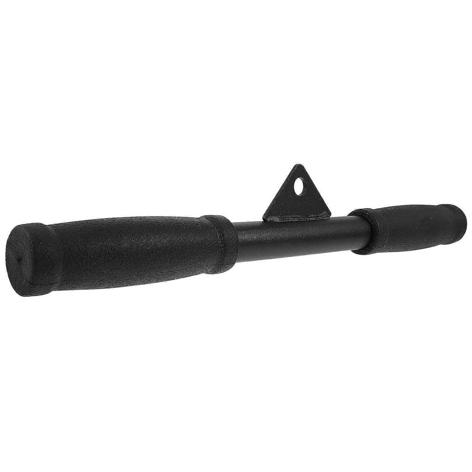 Black Fitness Exercise Bar for Triceps Gym Rod Back Tension Lever 1Pc