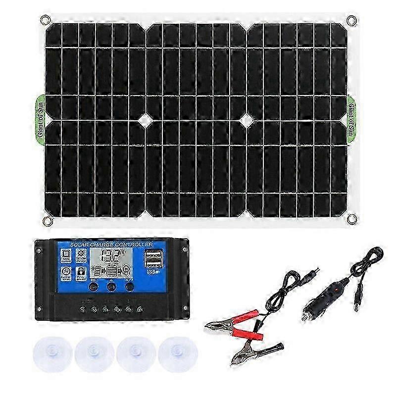 180W Solar Panel Kit 12V Battery Charger with 50A Controller for Caravan Boat RV DS