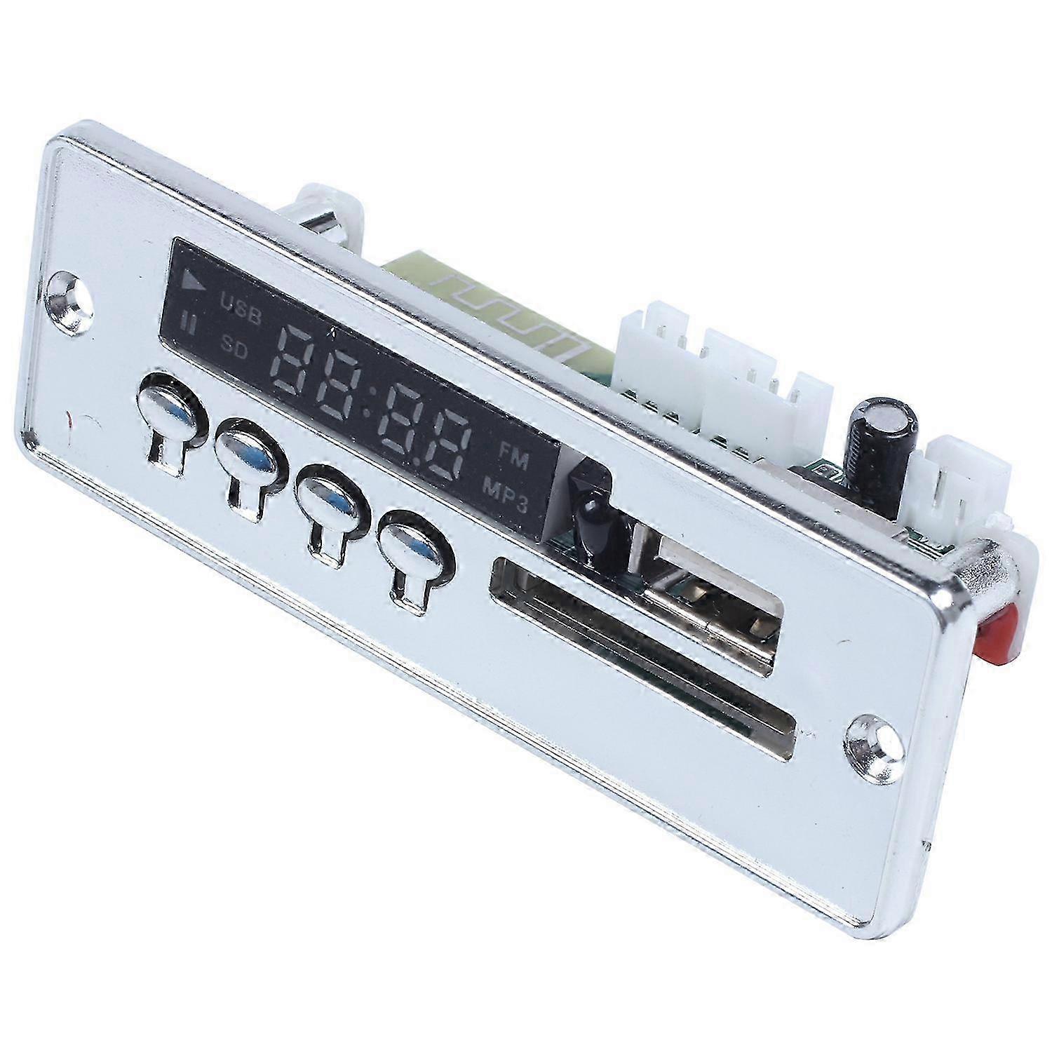 Bluetooth Mp3 Decoder Board Decoding Player Module Support Fm Radio Usb Tf Lcd Plastic Mp3 Wma Decod Edition 0710