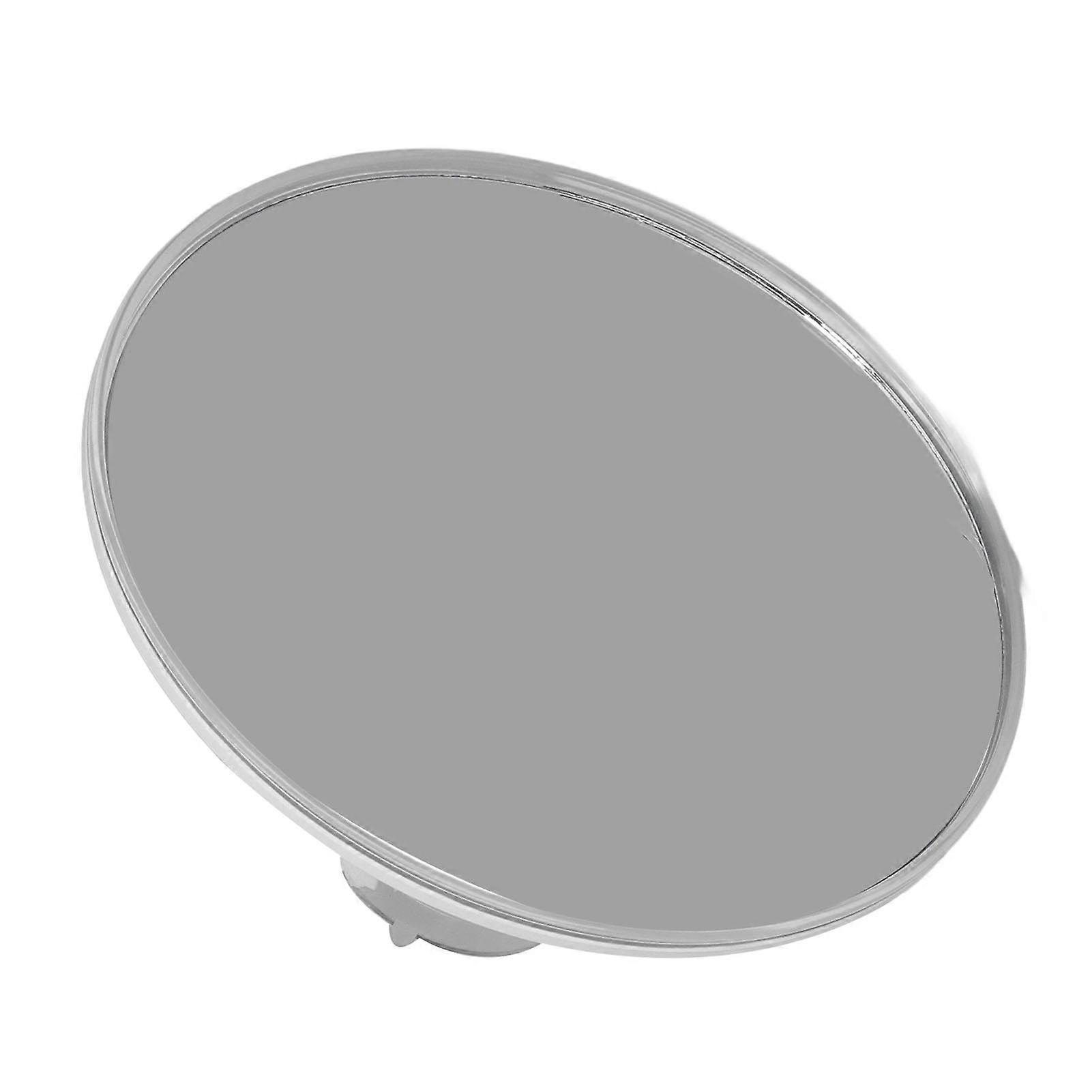 Small Magnifying Mirror Multipurpose Portable Single Side Magnifying Makeup Mirror with Suction Cups for Precise Makeup White 10x