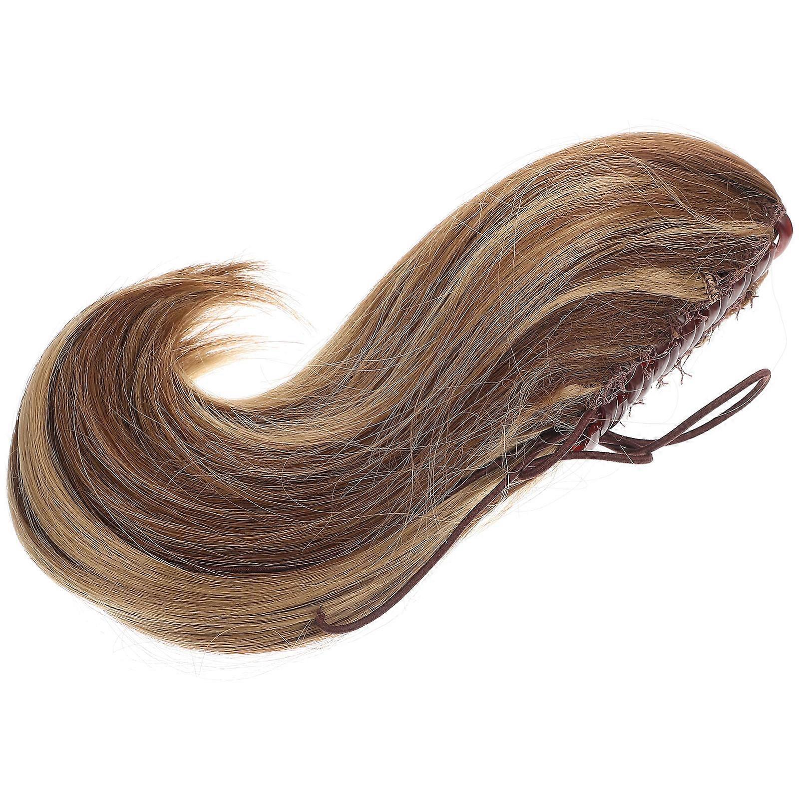 Clip In Hair Extensions Short Curly Ponytail Wig For Women Halloween Party Styling 1Pack