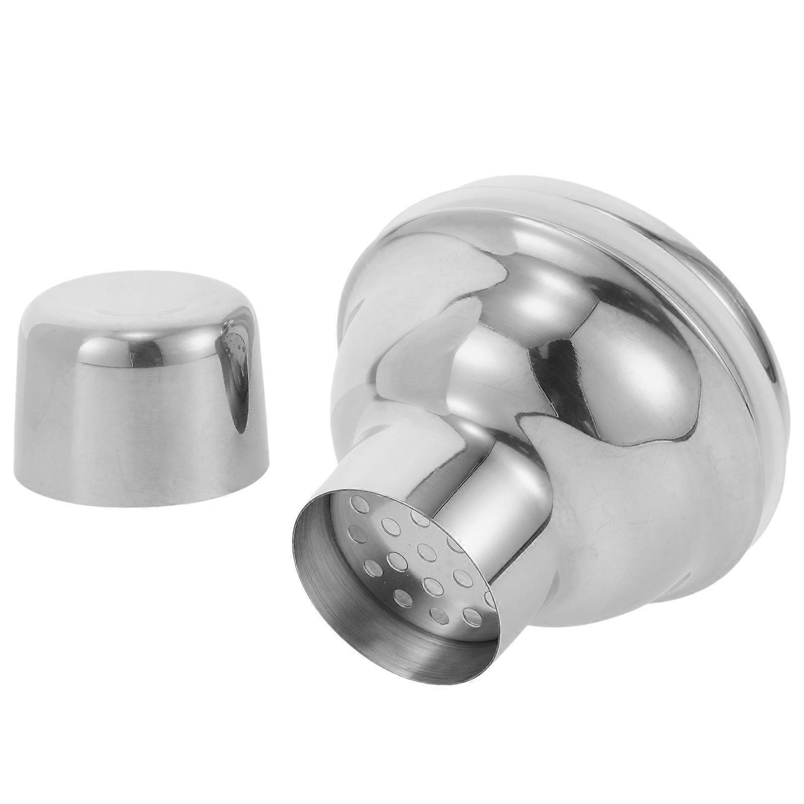 Stainless Steel Shaker Cup Lid Multifunctional Design For Juice Cups Simple Style 1Pcs