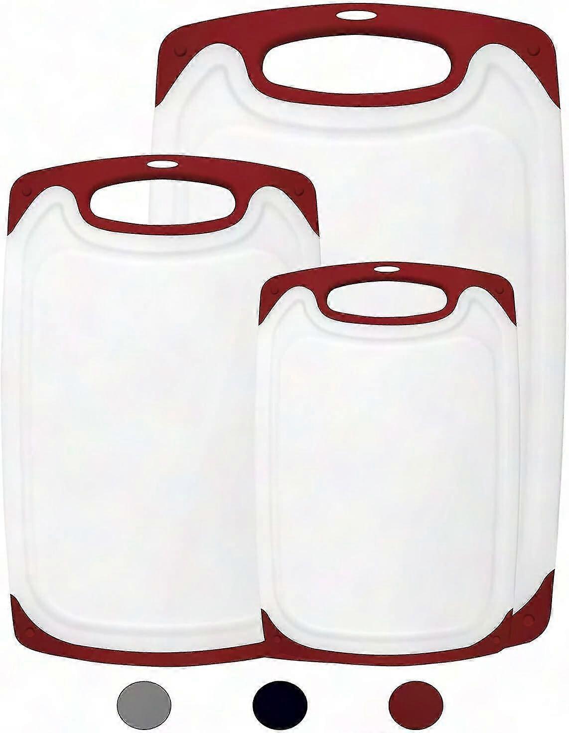 3-Piece Non-Porous Kitchen Cutting Board Set