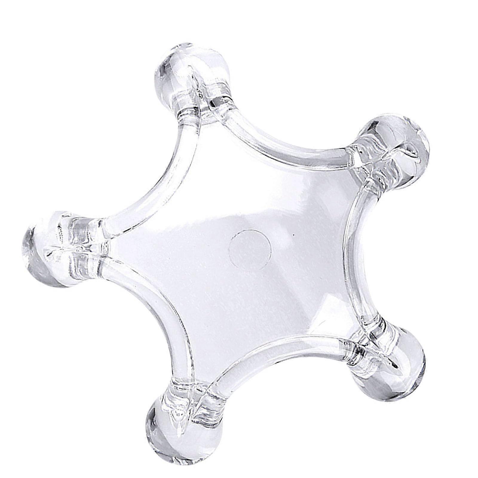 Professional Handheld Trigger Massage Gun, Transparent Color, Portable, Lightweight, High-Performance Muscle Relief Tool