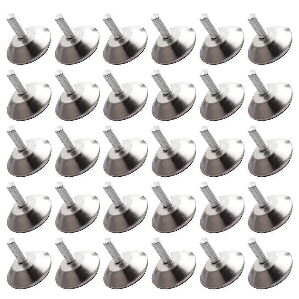 30pcs Heavy Duty Adjustable Furniture Leveler Legs with Assorted Colors for Home Use Plastic and