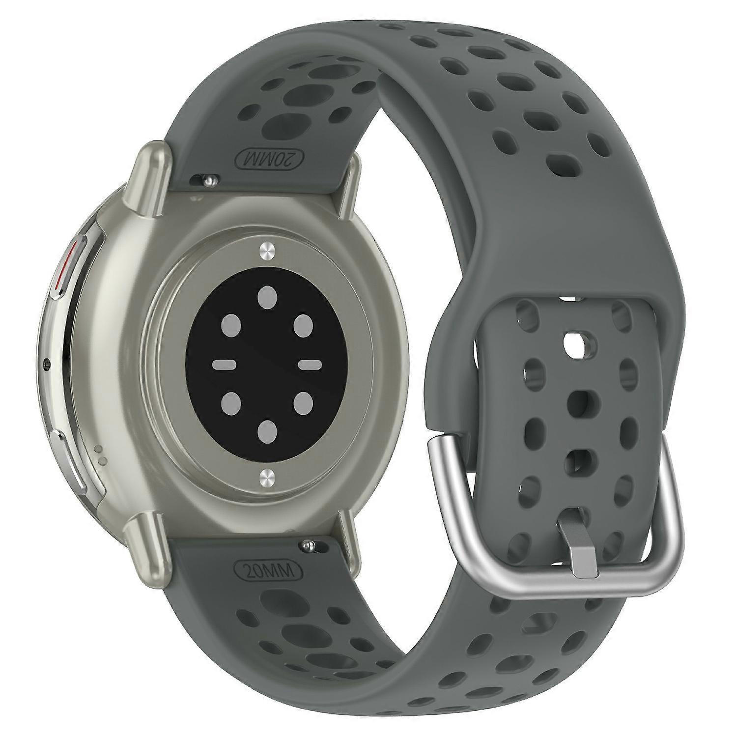 Do Huami Amazfit Active 2 Square (A2434) Otwór na pasek do zegarka Oddychający silikonowy pasek