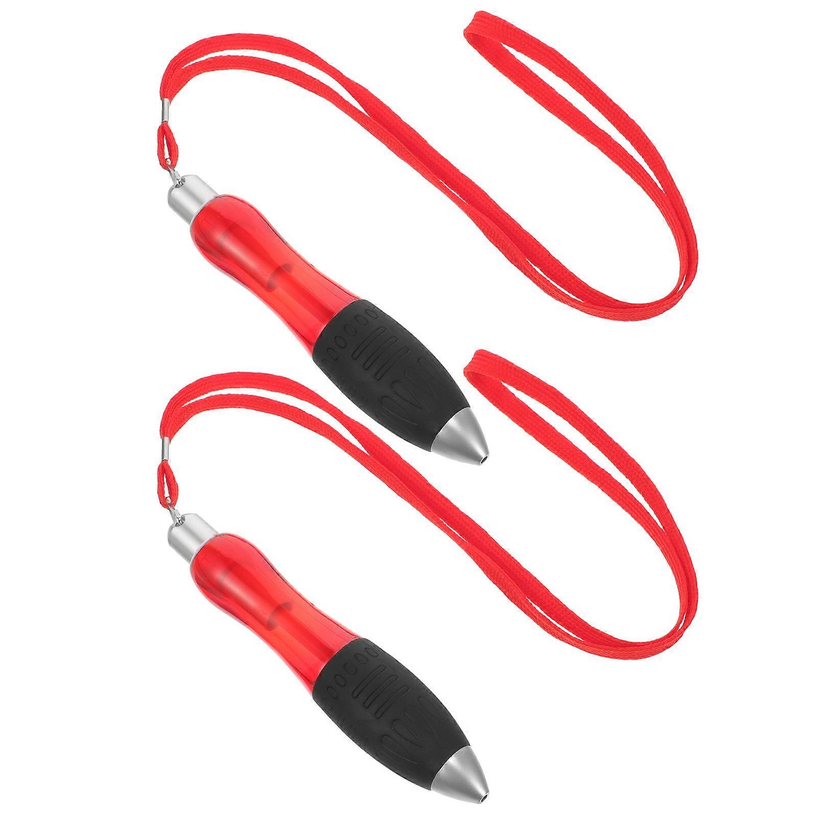 Thick Pens For Writing Ergonomic Design Extended Writing Sessions Soft Material Cylindrical Shape 2Pcs