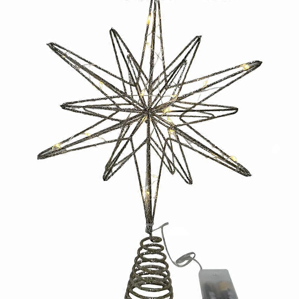 Diy Christmas Tree Decoration Plastic Xmas Ornaments Exploding Star Ornament