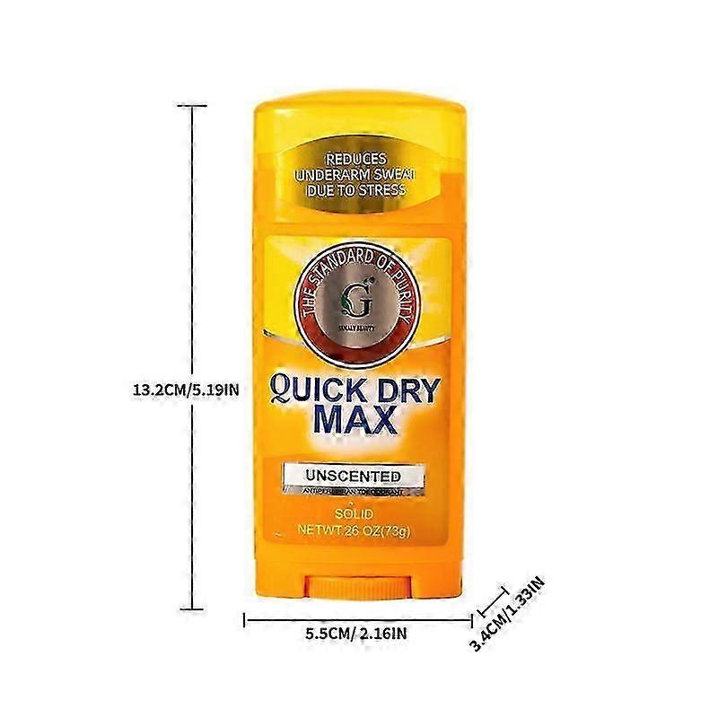 UltraMax Unscented Solid Antiperspirant for Dry & Fragrant Underarms