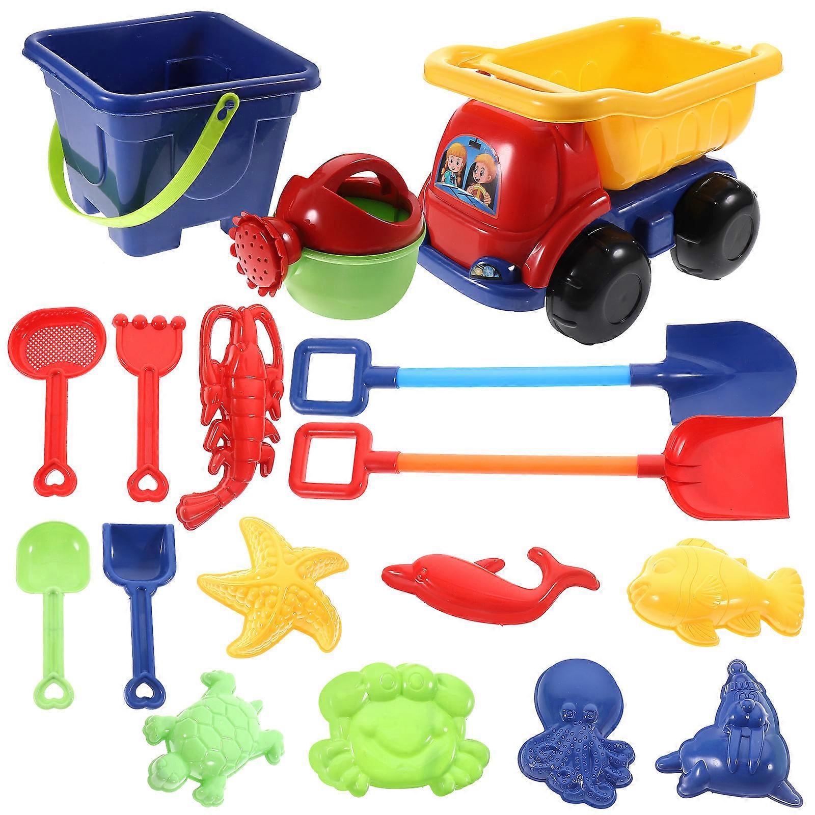 Beach Digging Play Set for Toddlers Sport and Outdoor Toys Assorted Color 10.2×6.3×4.7in Imagination Development 1Set